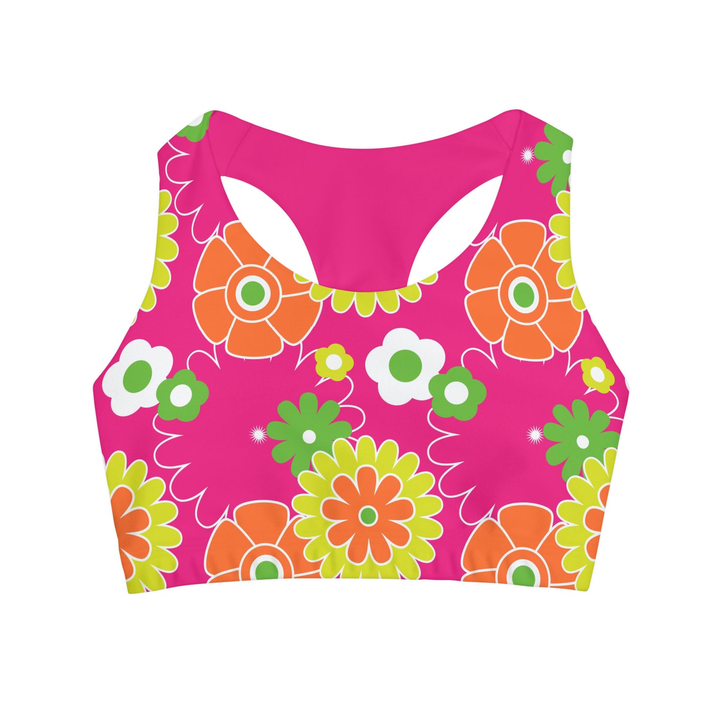 Children/Teen Bikini Top - BRIGHTSwim Bubble Flower