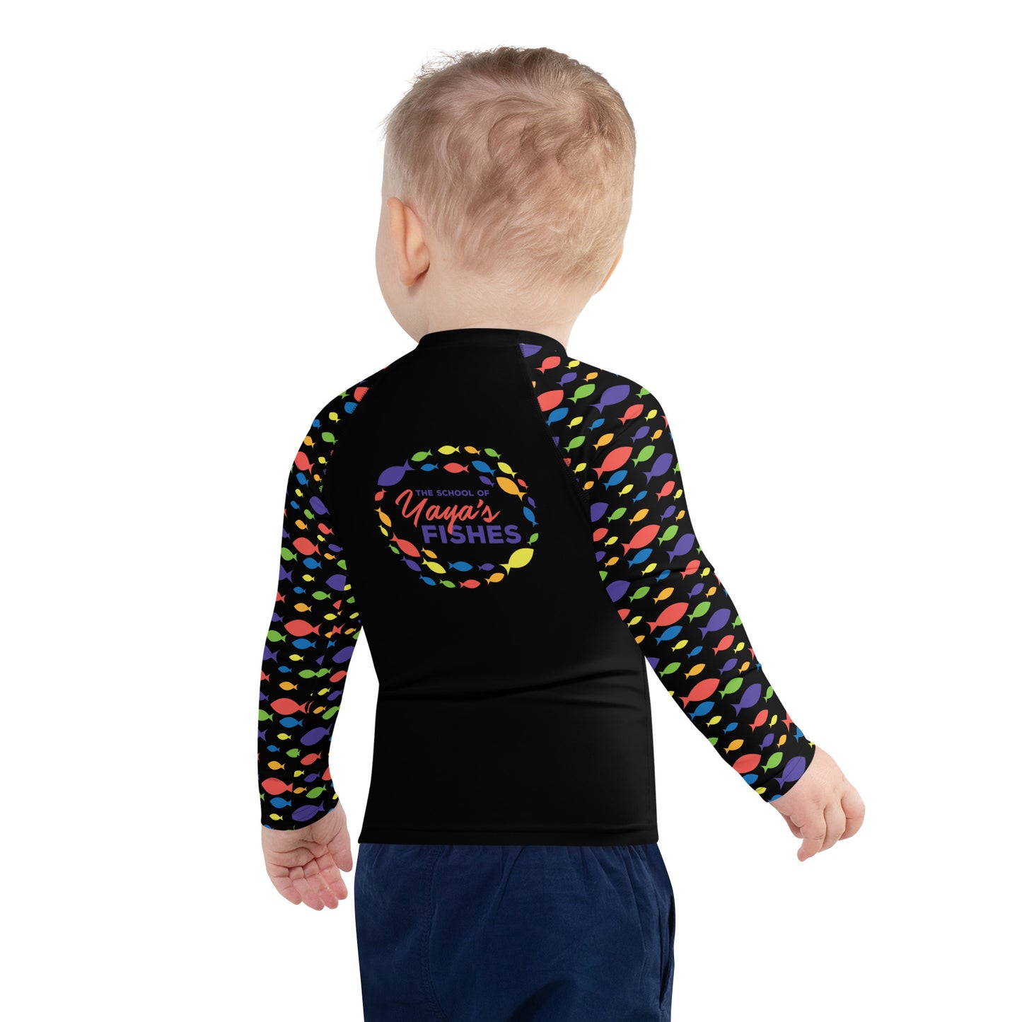 Toddler/Children's Rash Guard - Black