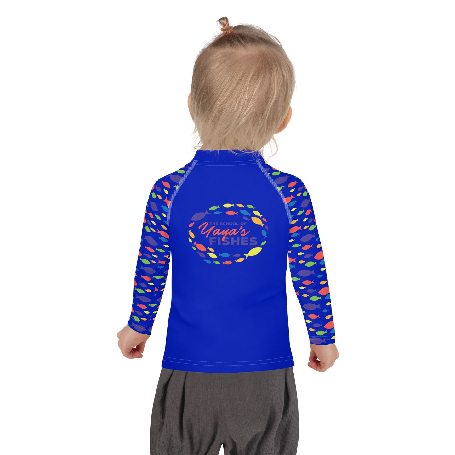 Toddler/Children's Rash Guard - Blue