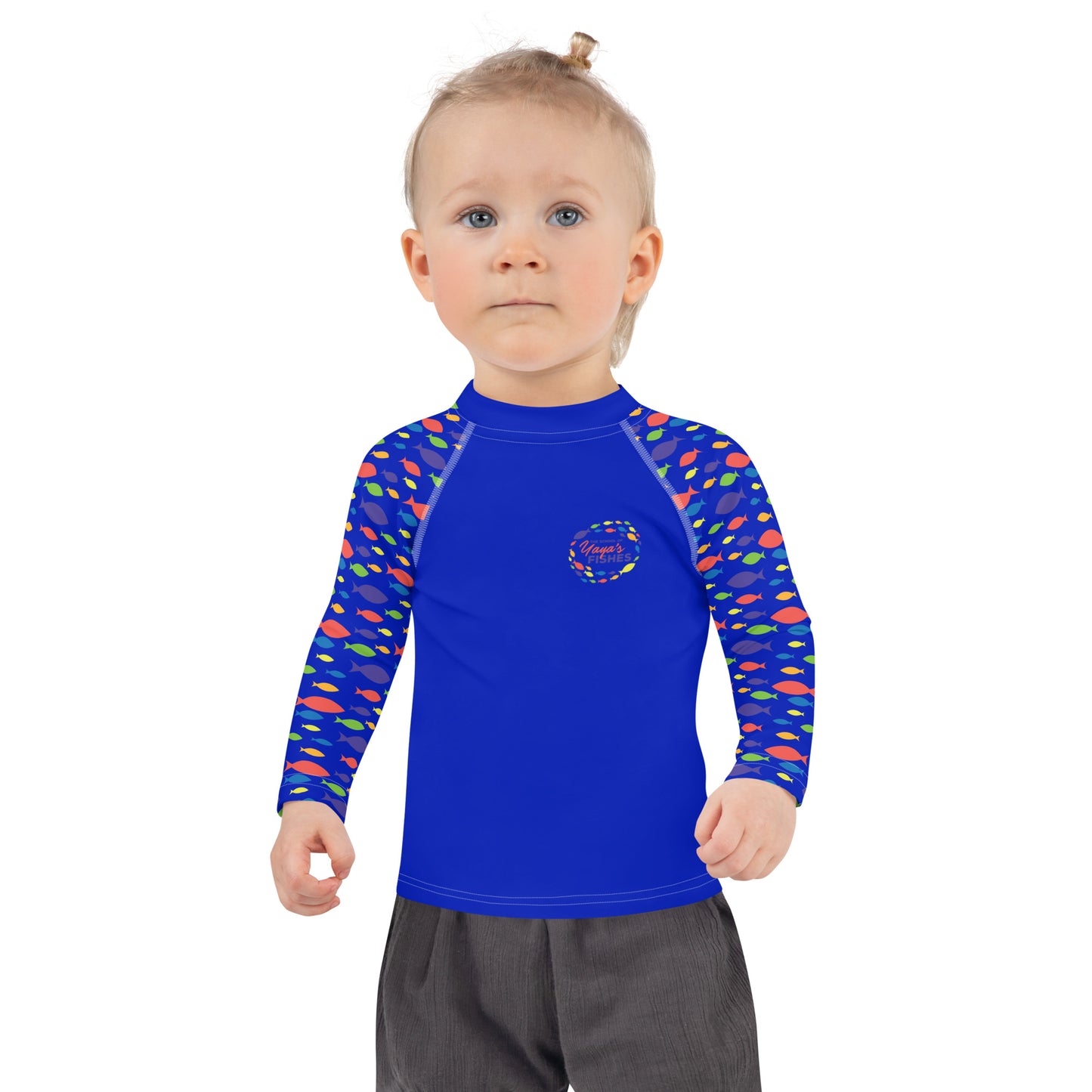 Toddler/Children's Rash Guard - Blue