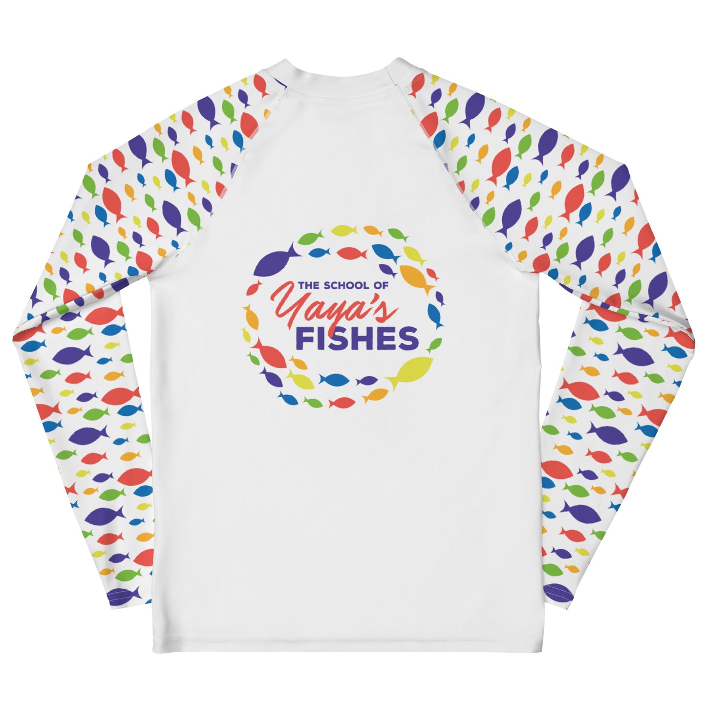 Children/Teen Rash Guard - White