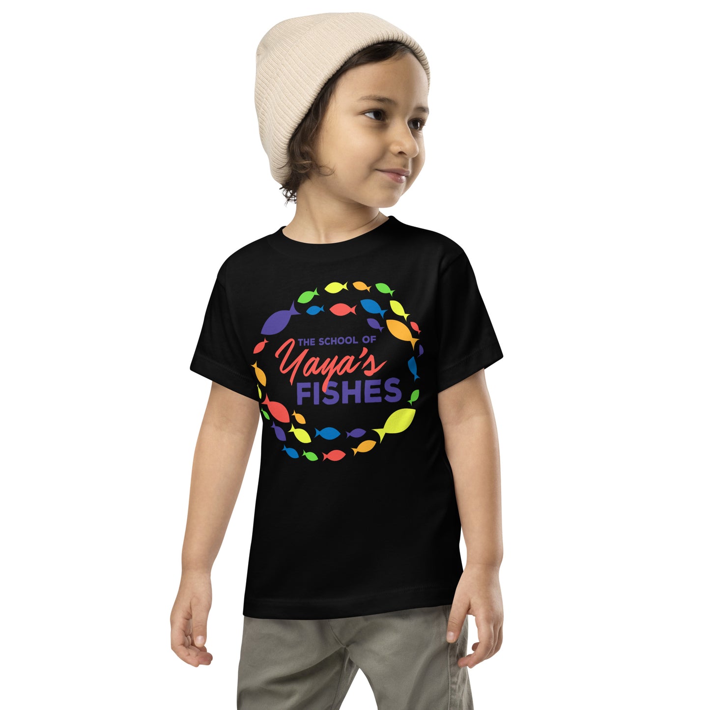 Toddler Tee - Yaya's Fishes Logo