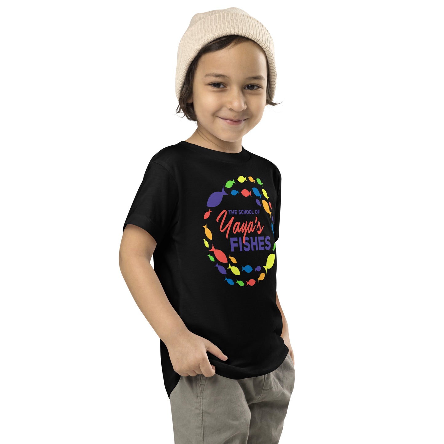 Toddler Tee - Yaya's Fishes Logo