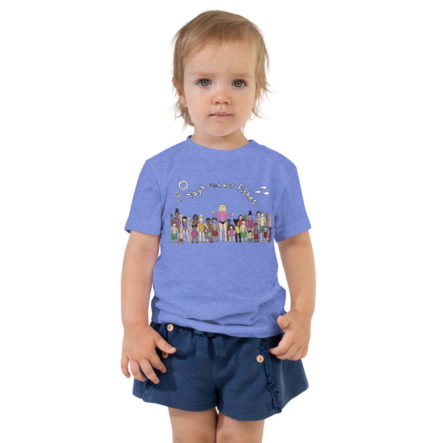 Toddler Tee - Yaya and Her Fishes