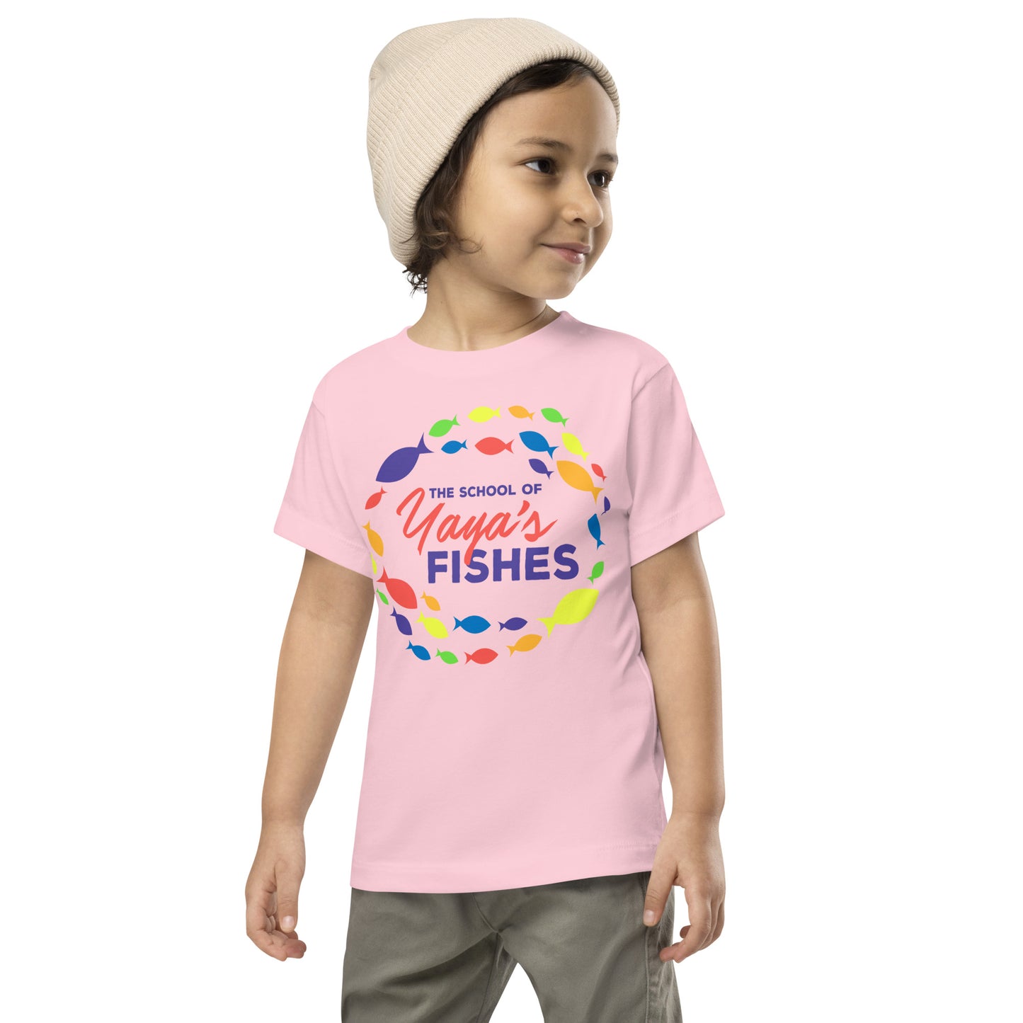 Toddler Tee - Yaya's Fishes Logo