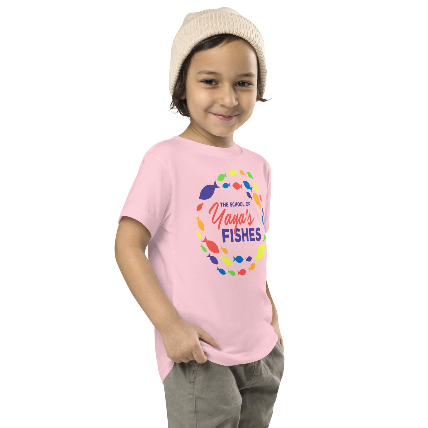 Toddler Tee - Yaya's Fishes Logo