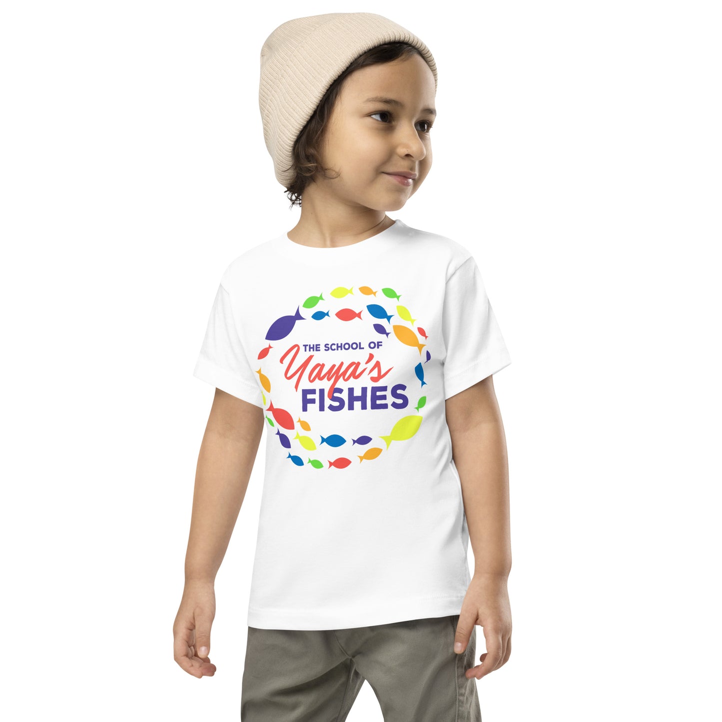 Toddler Tee - Yaya's Fishes Logo