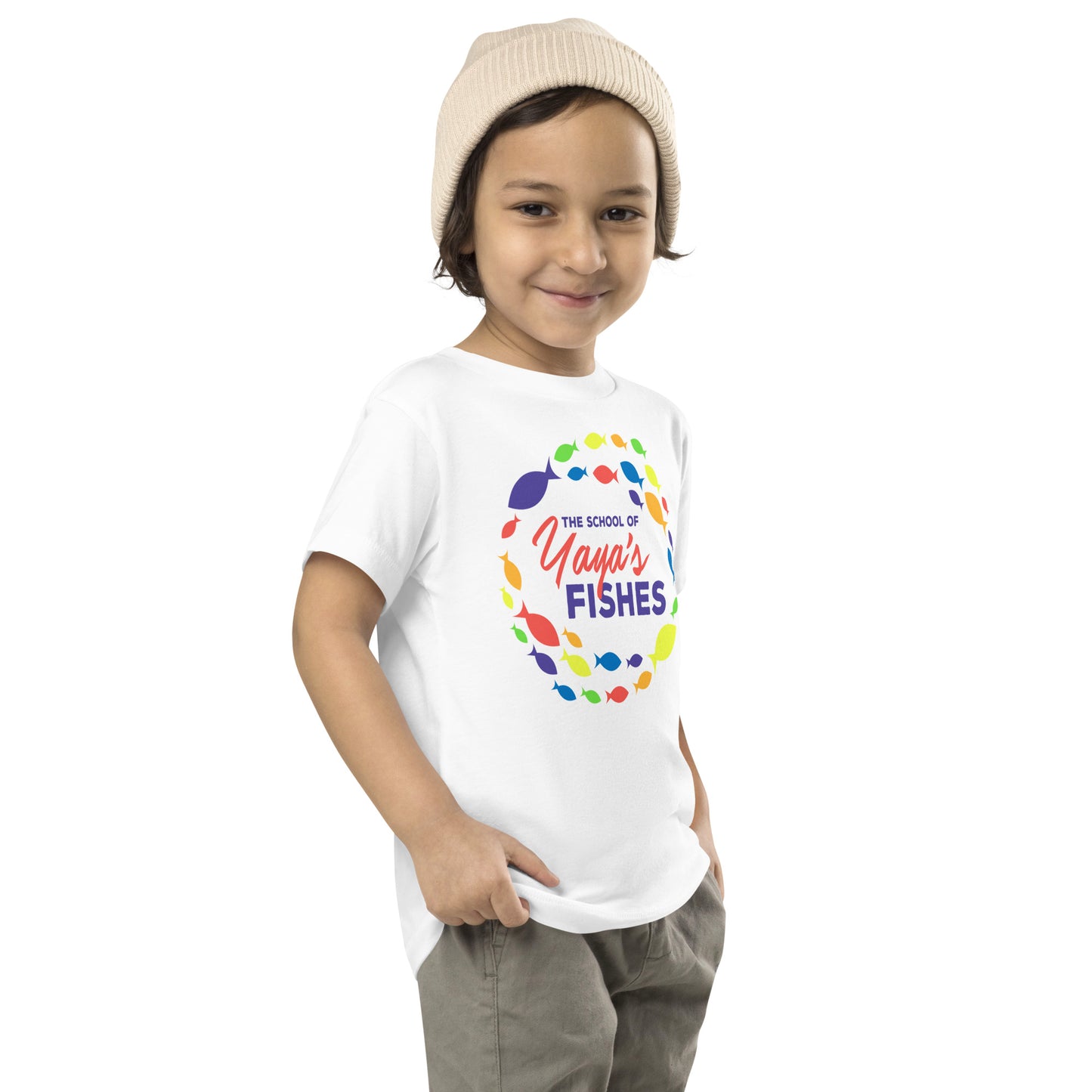 Toddler Tee - Yaya's Fishes Logo