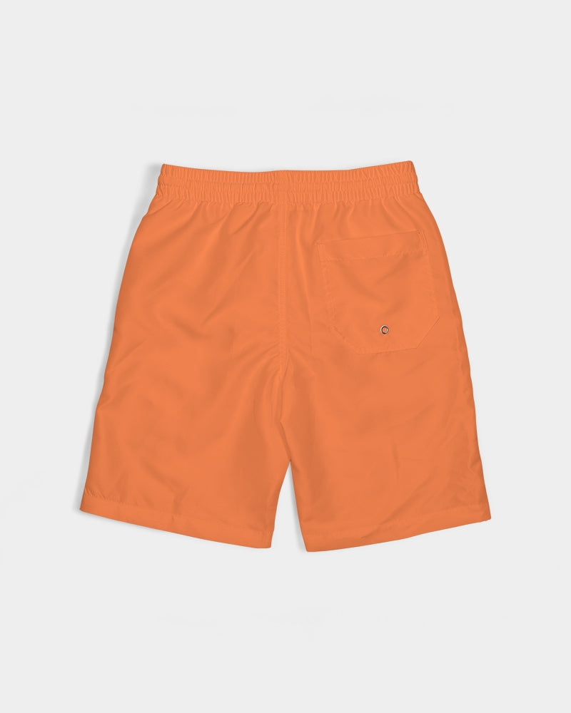 Kid's Swim Shorts - BRIGHTSwim Orange Boys Swim Trunk