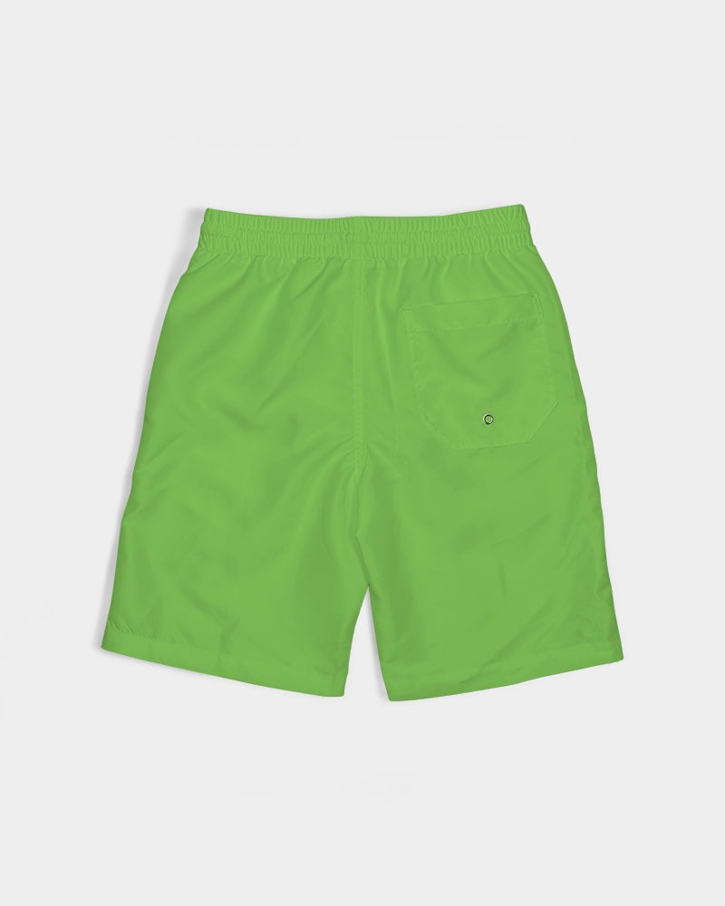 Kid's Swim Shorts - BRIGHTSwim Green Boys Swim Trunk