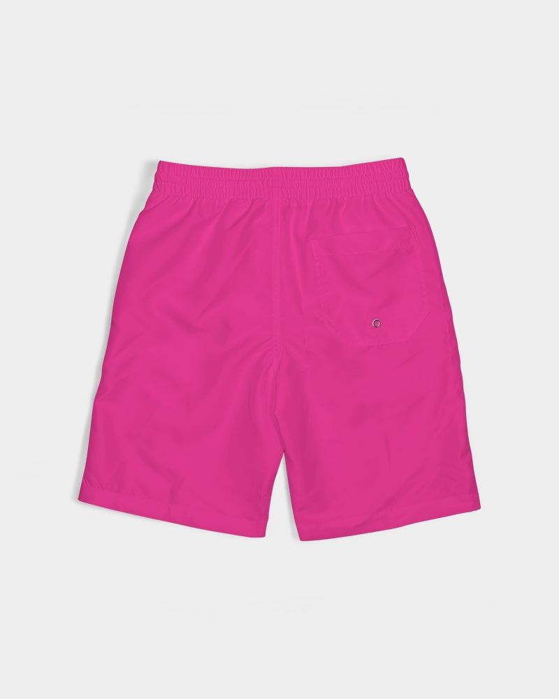 Kid's Swim Shorts - BRIGHTSwim Pink Boys Swim Trunk