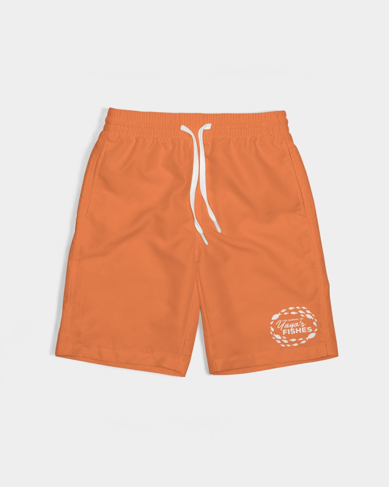 Kid's Swim Shorts - BRIGHTSwim Orange Boys Swim Trunk