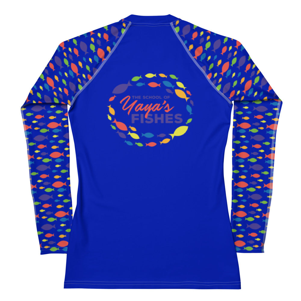 Women's Rash Guard - Blue