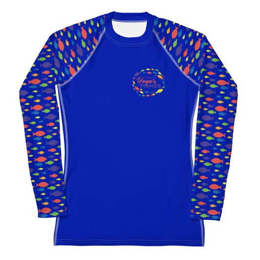 Women's Rash Guard - Blue