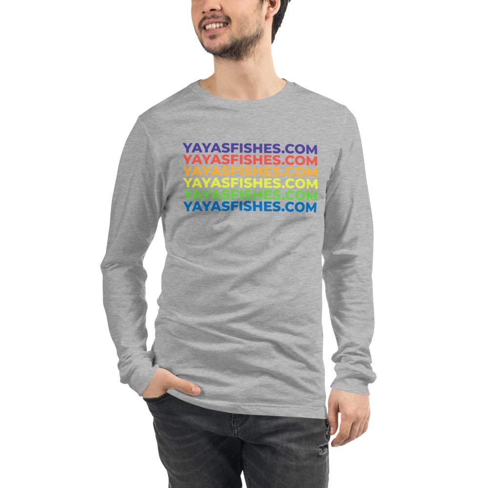 Unisex Long Sleeve Tee - YayasFishes.com