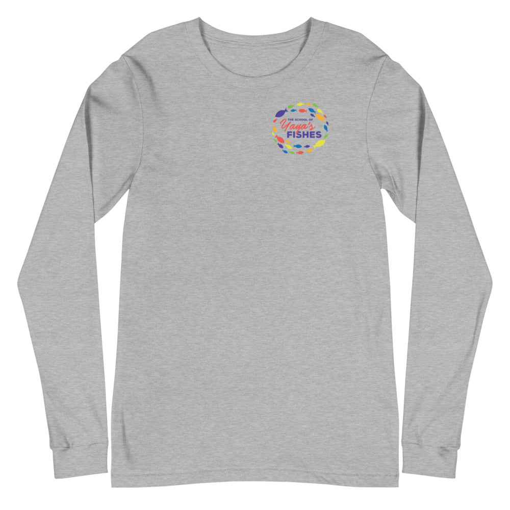 Unisex Long Sleeve Tee - Yaya's Fishes Logo