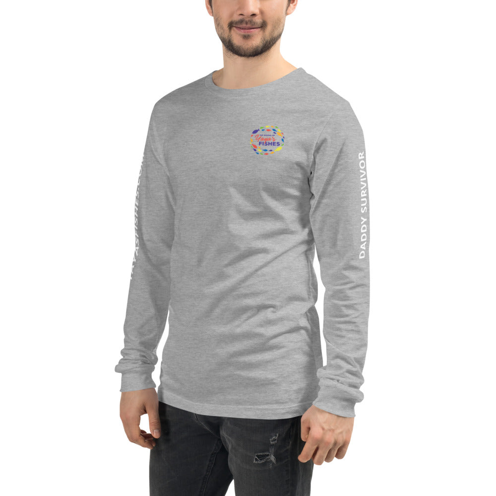 Unisex Long Sleeve Tee - Daddy Survivor