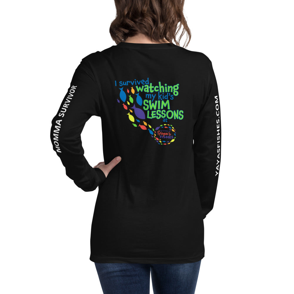 Unisex Long Sleeve Tee - Momma Survivor