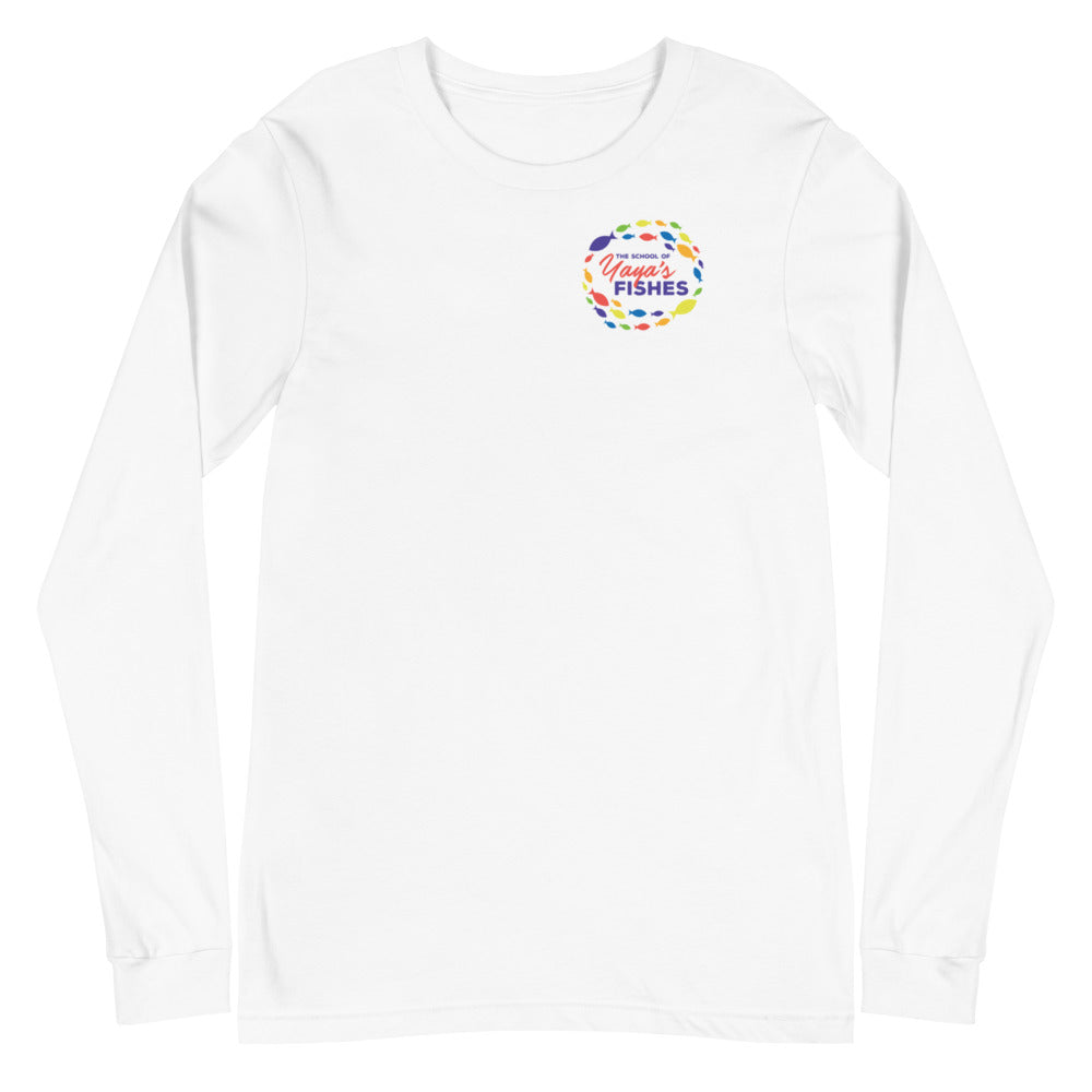 Unisex Long Sleeve Tee - Yaya's Fishes Logo