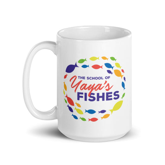 Mug (15 oz) - Yaya's Fishes Logo